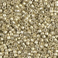 Miyuki delica Beads 11/0 - Galvanized semi matt silver DB-1151